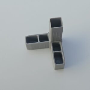 Plastová spojka (15x15) - Roh