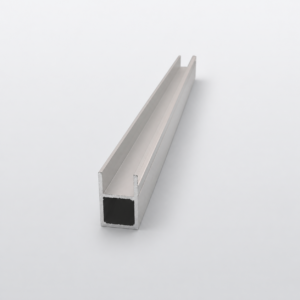 Hliníkový profil 15x15x1mm s 10mm drážkou (1m-2m)